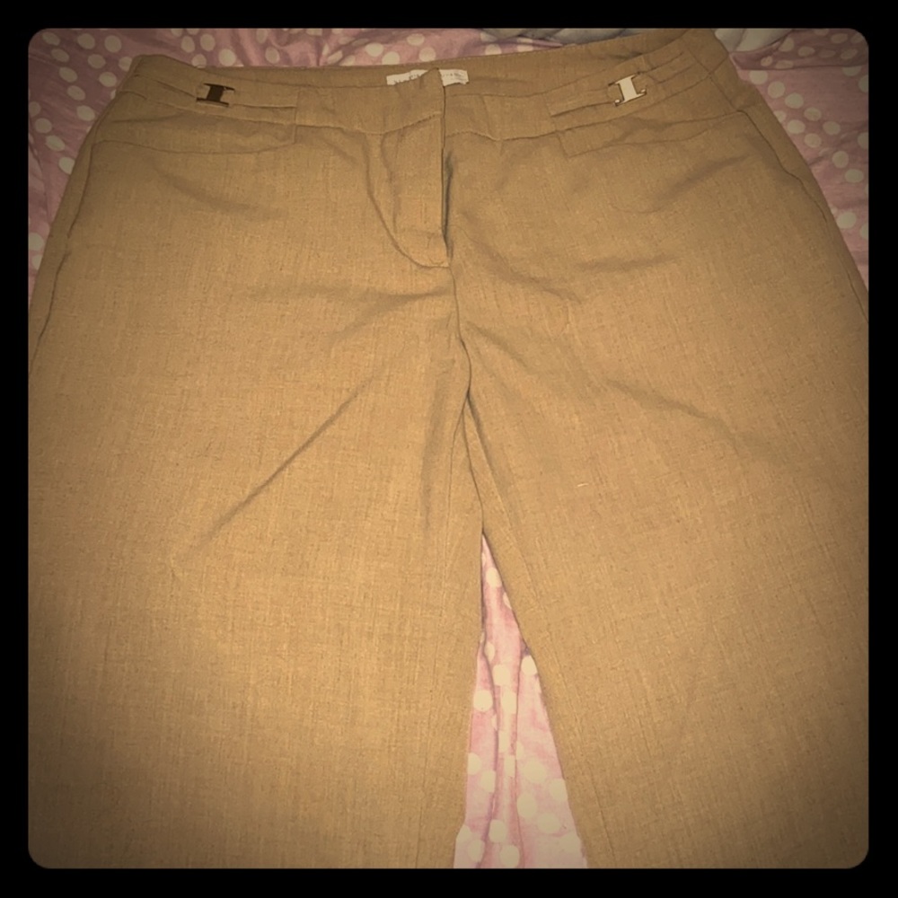 New York & Company size 2 khaki slacks
